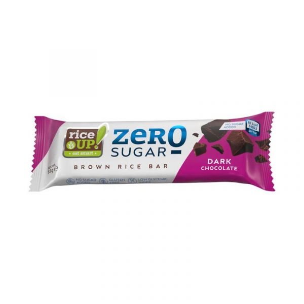 Rice Up zero ryžová tyčinka s horkou čokoládou a bez pridaného cukru 18 g - 91970