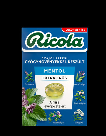 Ricola extra silná mäta 40 g - 91943