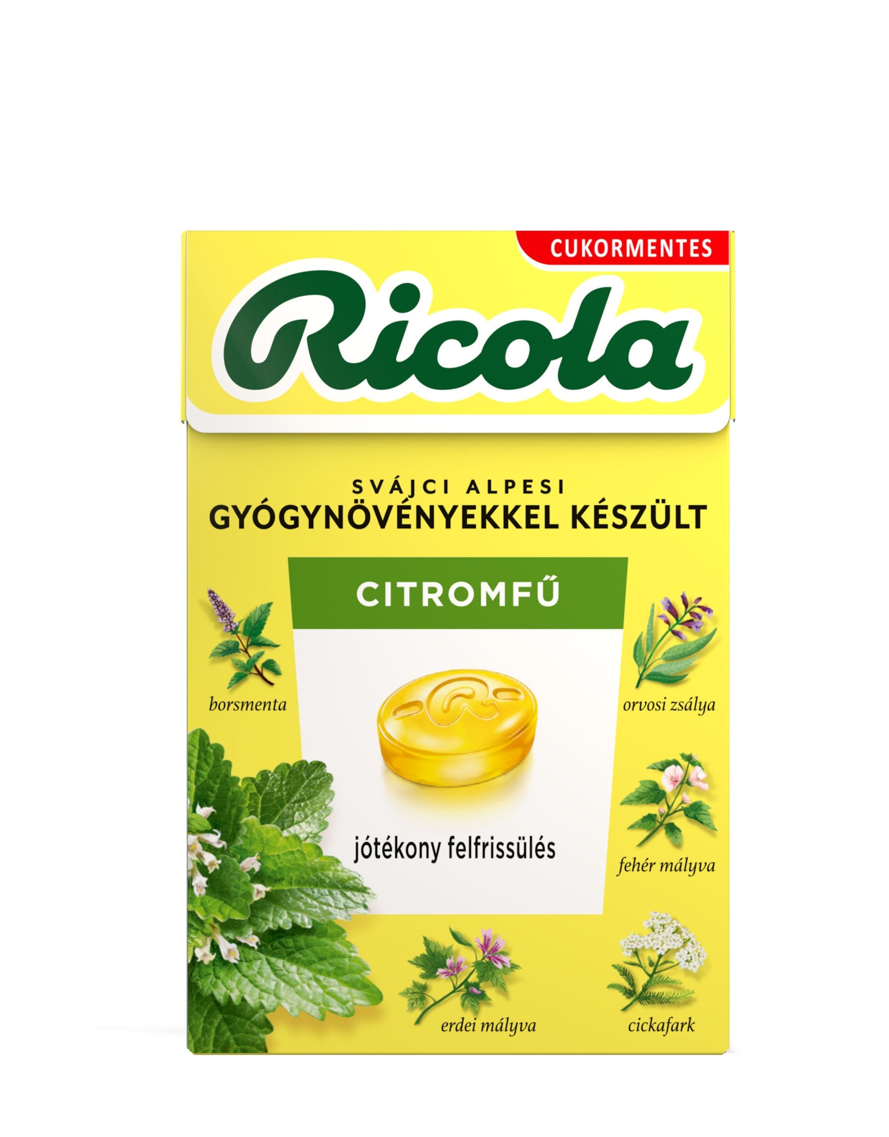 Ricola s citrónovou trávou  40 g - 22155