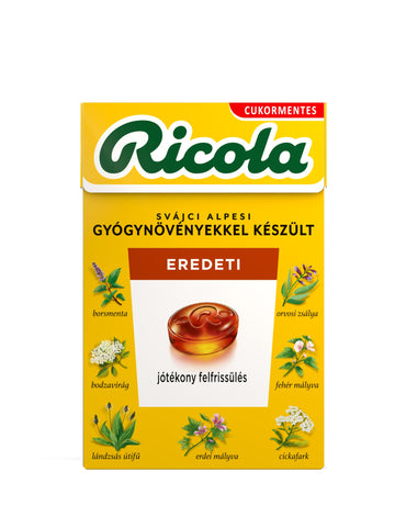 Ricola cukríky originálne bylinky 40 g - 30006
