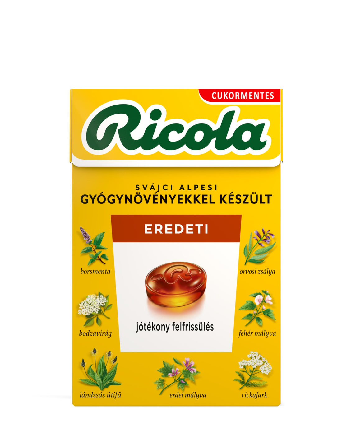 Ricola cukríky originálne bylinky 40 g - 30006
