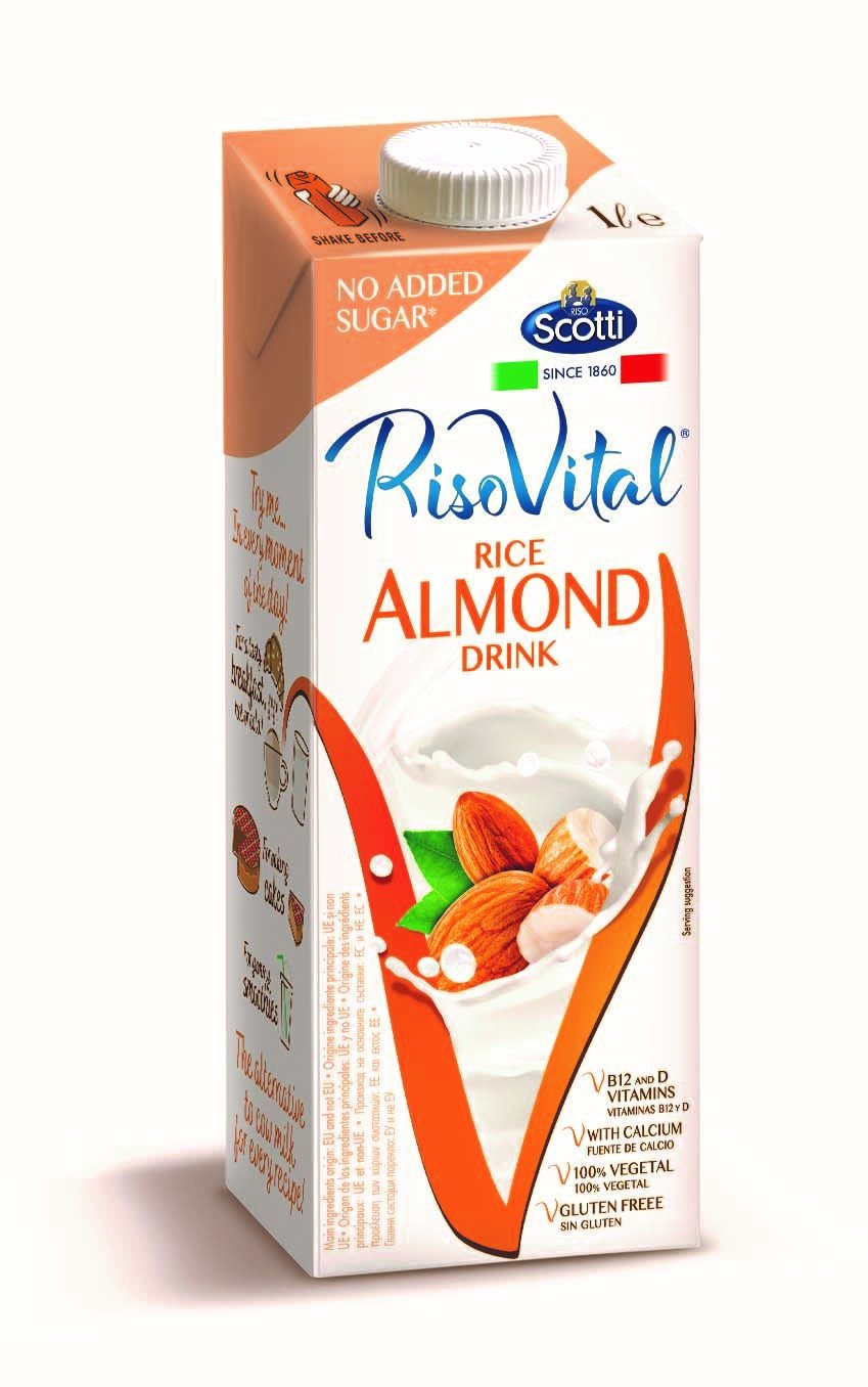 Riso Scotti vitálny mandľový ryžový nápoj 1000 ml - 84133