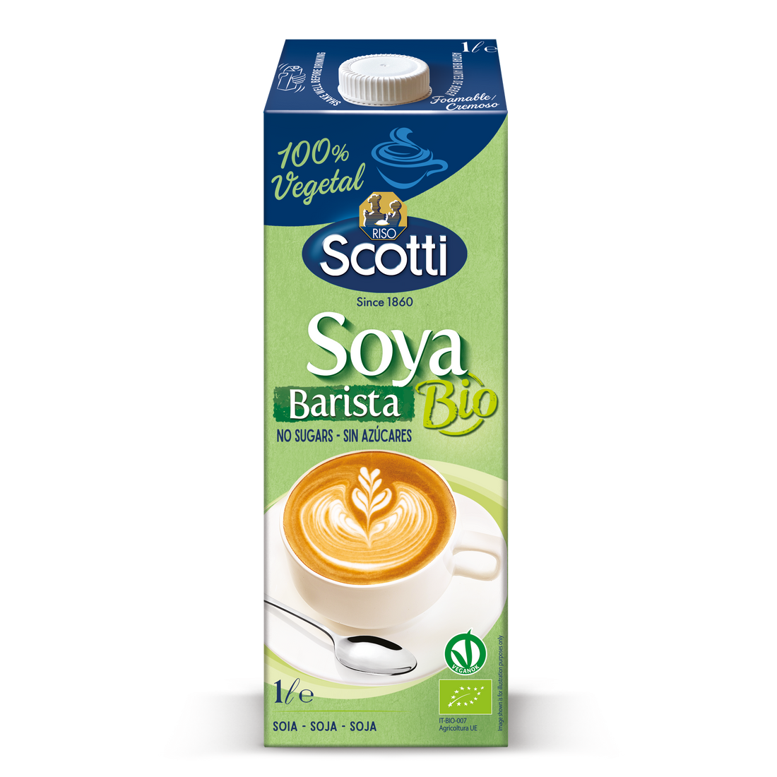 Riso Scotti organický sójový nápoj barista 1000 ml - 95888