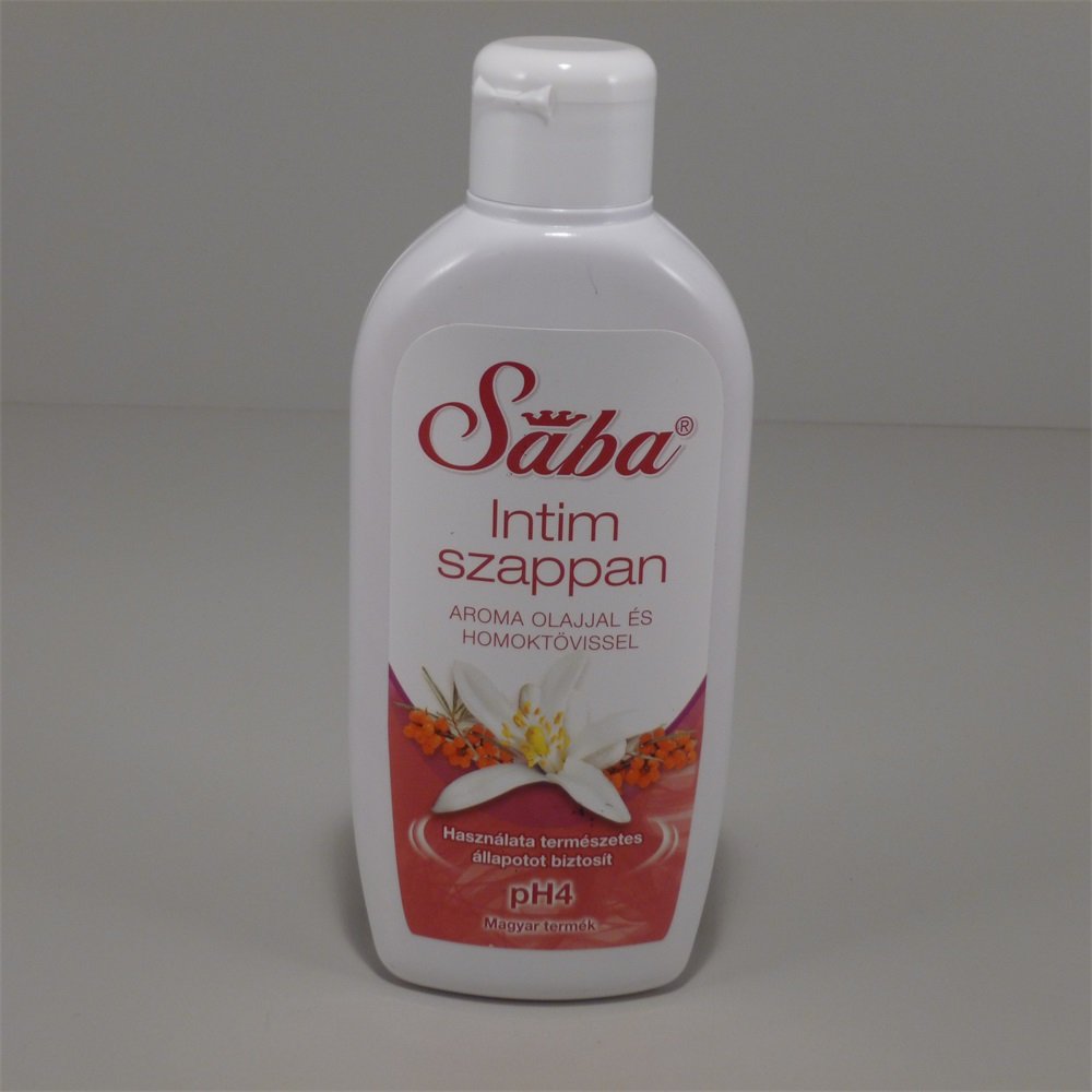 Sába intímny umývací gél, vôňa s olejom a rakytníkom  250 ml - 17089