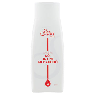 Sába intímny umývací gél pre ženy, bez vône 250 ml - 17090
