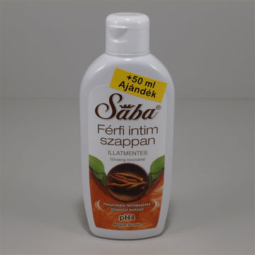 Sába Mužský intímny gél, bez vône 250 ml - 11340