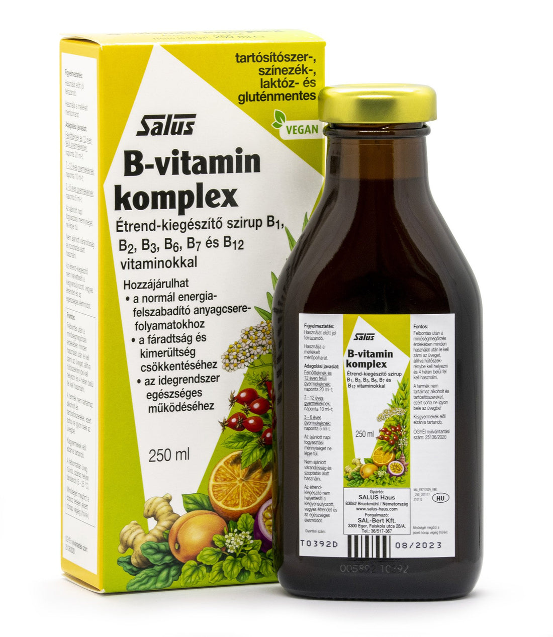 Salus vitamín B komplex 250 ml - 58368