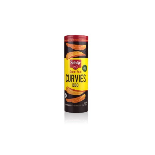 Schär curvies chips bbq 170 g - 83275