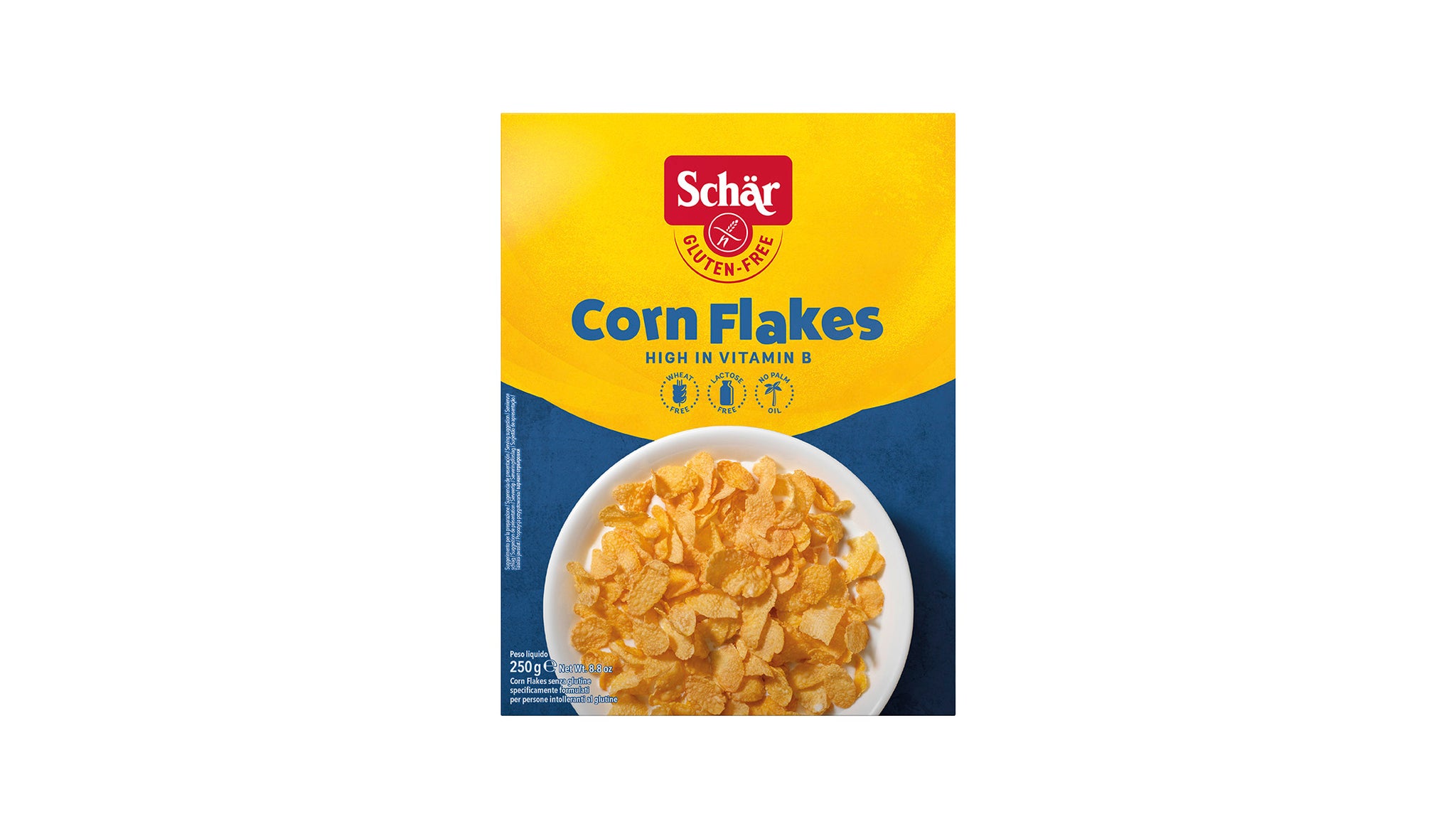 Schär gluténové corn flakes kukuričné vločky 250 g