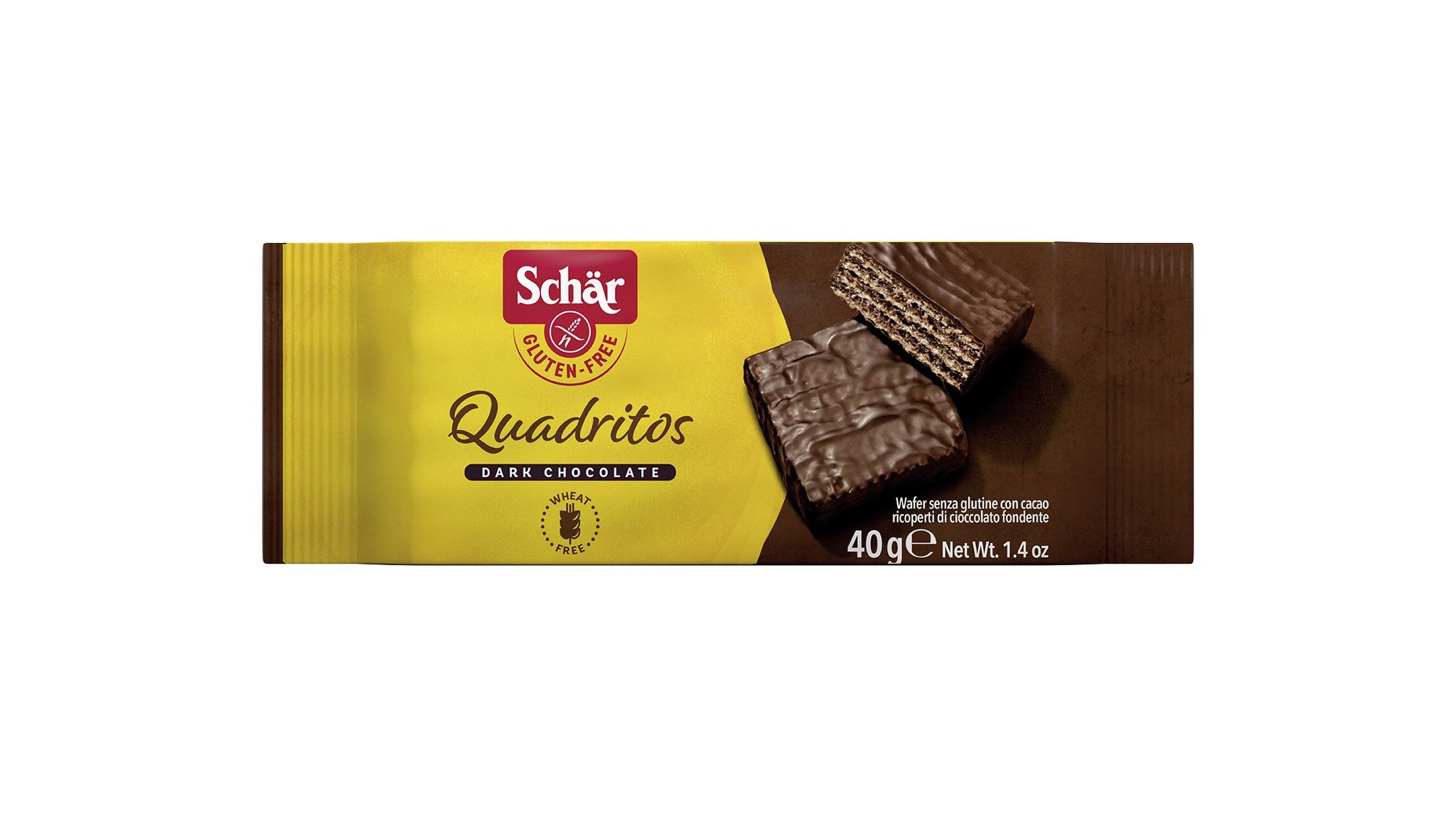 Schär bezlepkové kakaové oplátky v horkej čokoláde 40 g - 36635