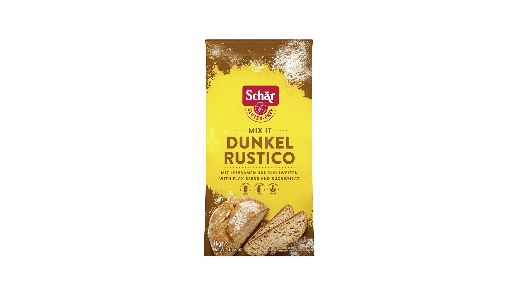 Schär bezlepková hnedá chlebová múka 1000 g - 47839