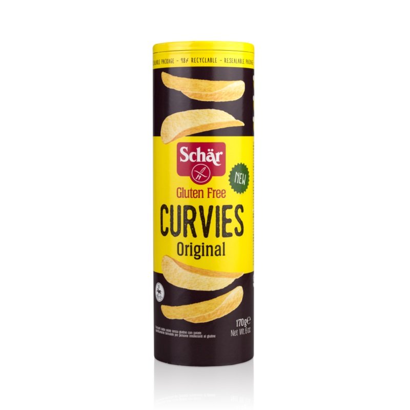 Schär curvies chips original 170 g - 83276