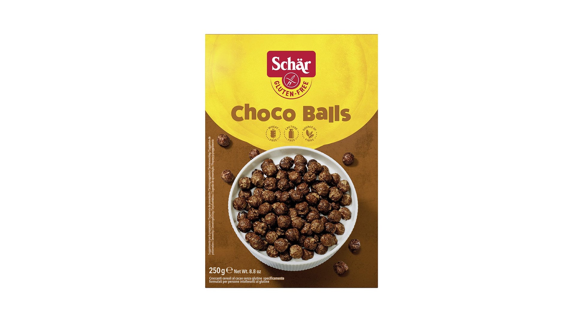 Schär bezlepkové cereálie s kakaom 250 g - 36672