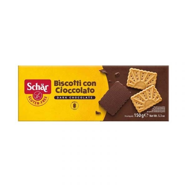 Schär bezlepkové sušienky čokoládové biscotti 150 g - 36557