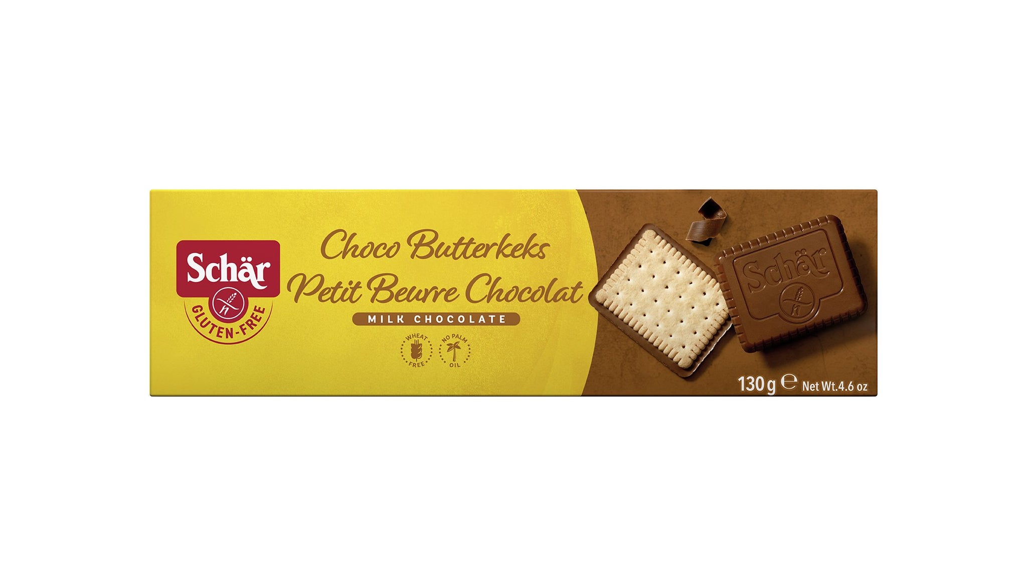 Schär bezlepkové sušienky petit chocolate 130 g - 36512
