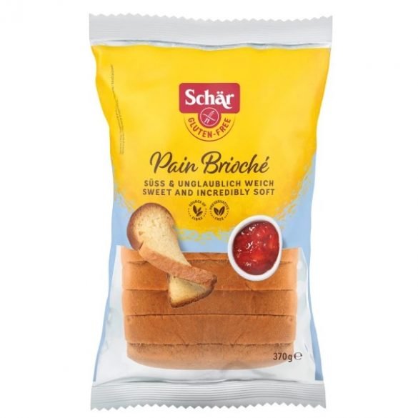 Schär bezlepkový chlieb sladká brioška 370 g - 36619