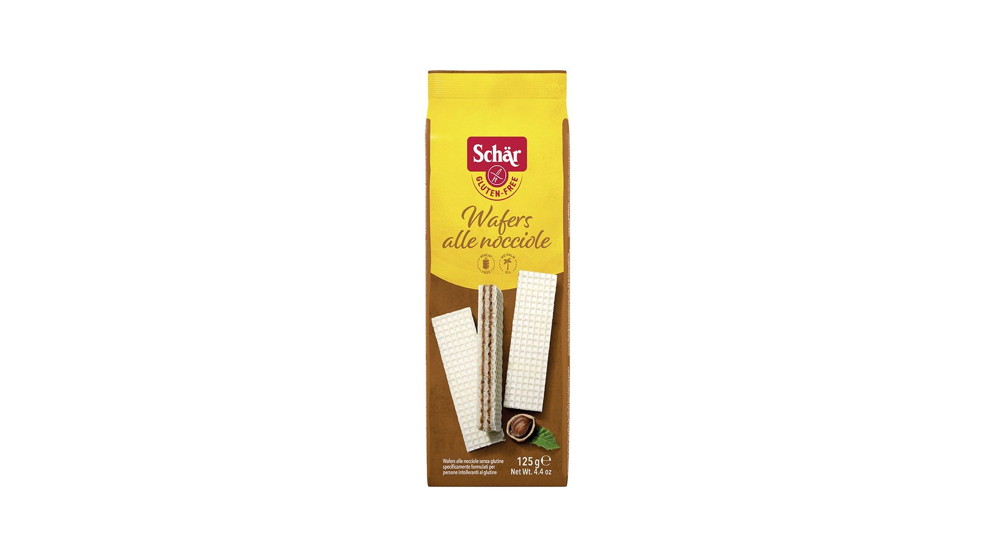 Schär bezlepkové lieskovoorieškové oblátky 125 g - 36585
