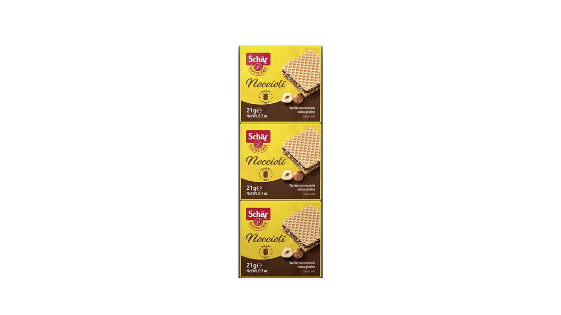 Schär bezlepkové sušienky plnené noccioli 63 g - 13653
