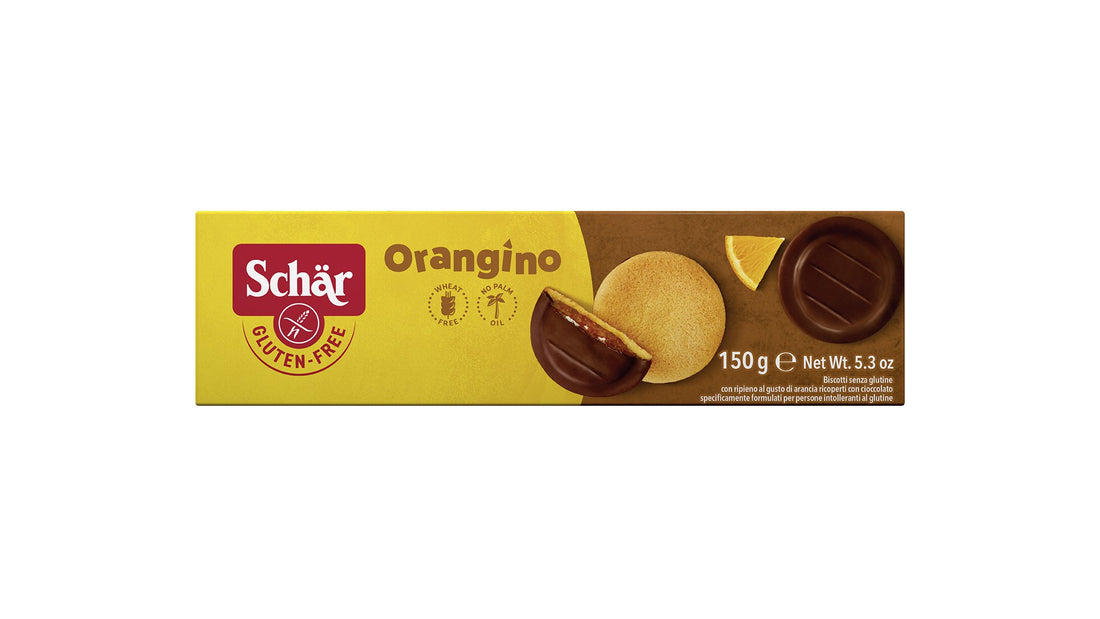 Schär bezlepkové piškótové oblátky  s pomarančom 150 g - 36589