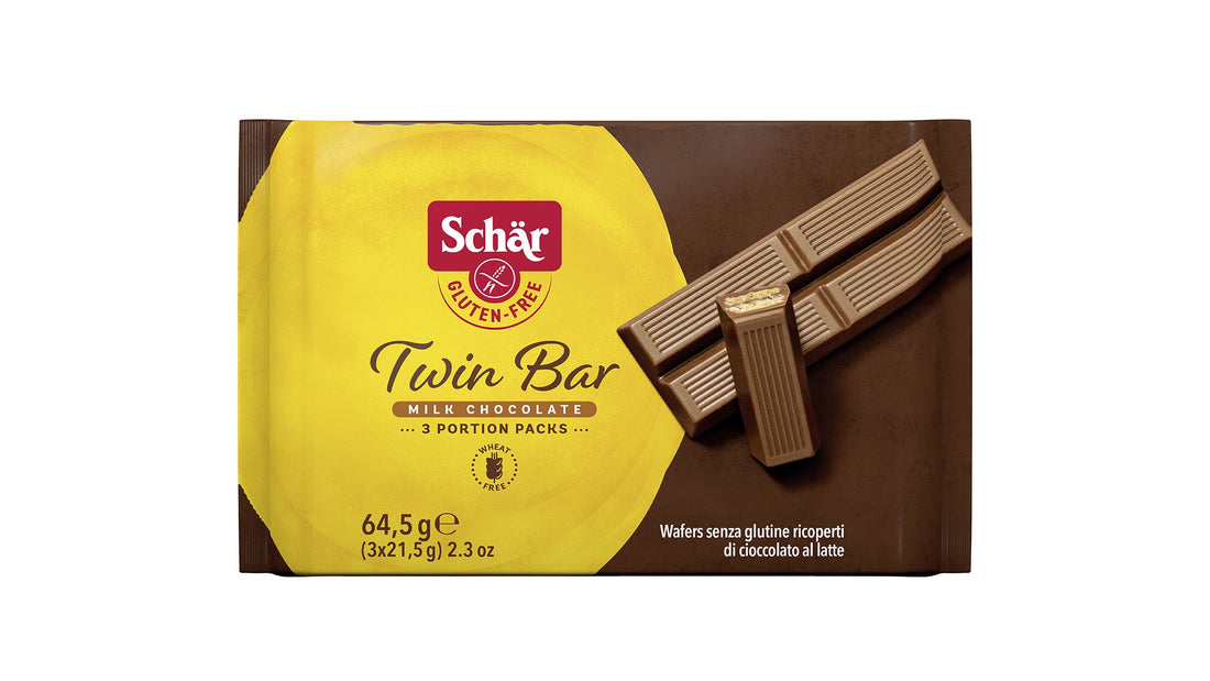 Schär bezlepková tyčinka twin bar 65 g - 36610