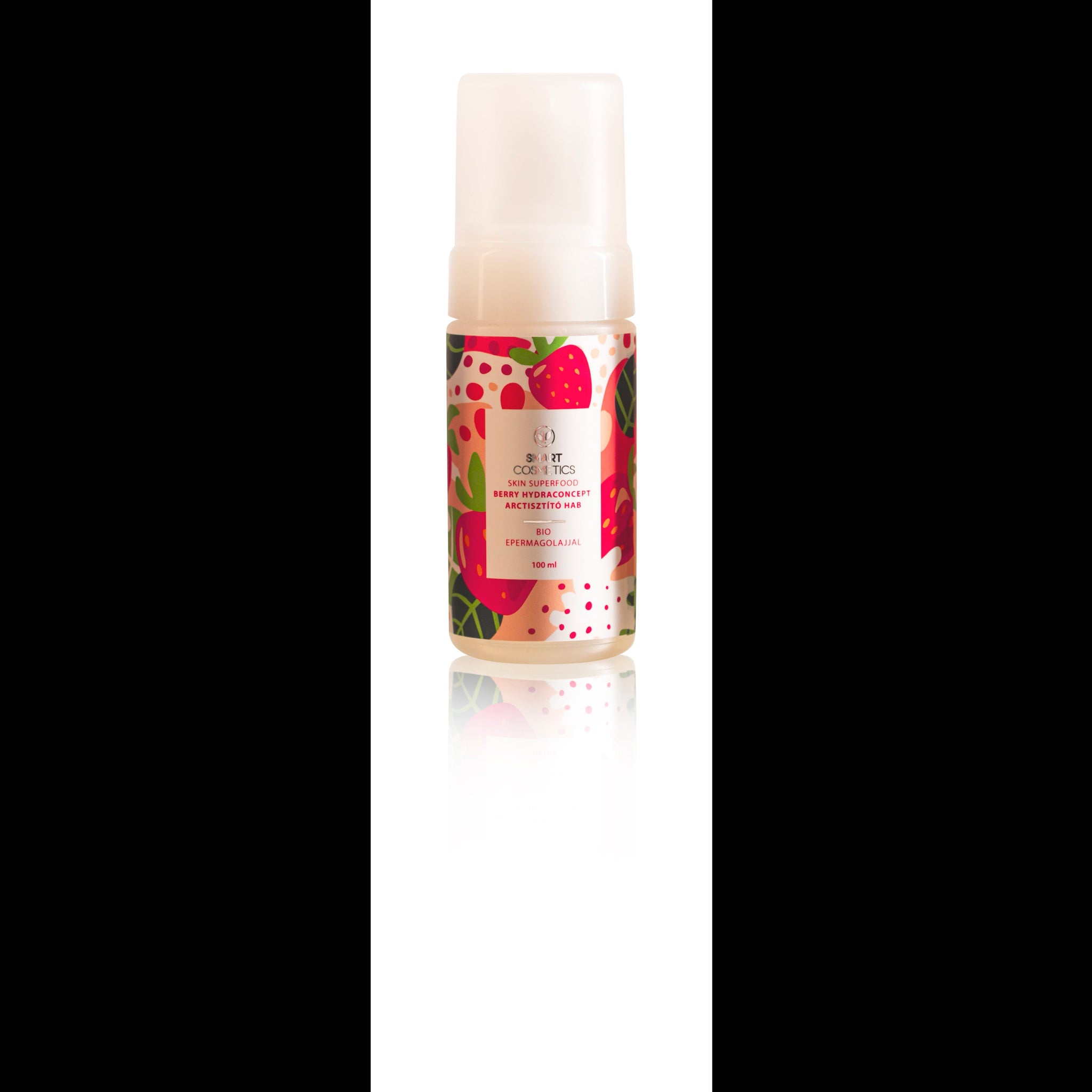 Smartcosmetics Berry hydraconcept čistiaca pena na pleť s bio jahodovým olejom 100 ml - 89749