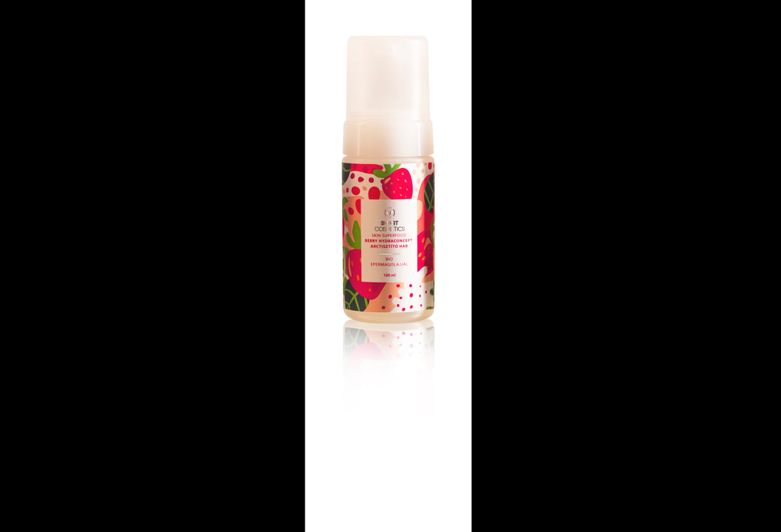 Smartcosmetics Berry hydraconcept čistiaca pena na pleť s bio jahodovým olejom 100 ml - 89749