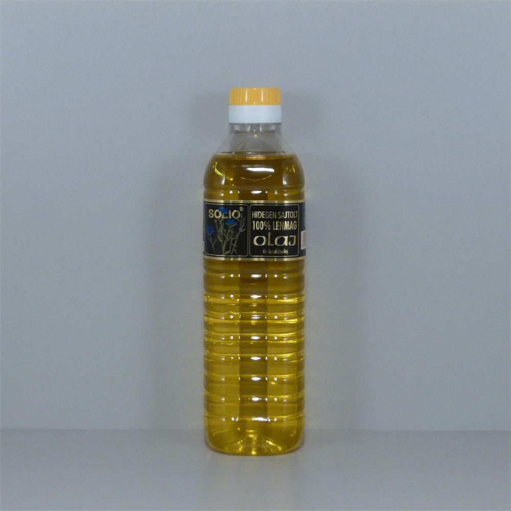 Solio 100%  ľanový olej lisovaný za studena 500 ml - 42685