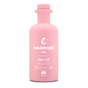 Souldrops baby splachovač girl 1000 ml