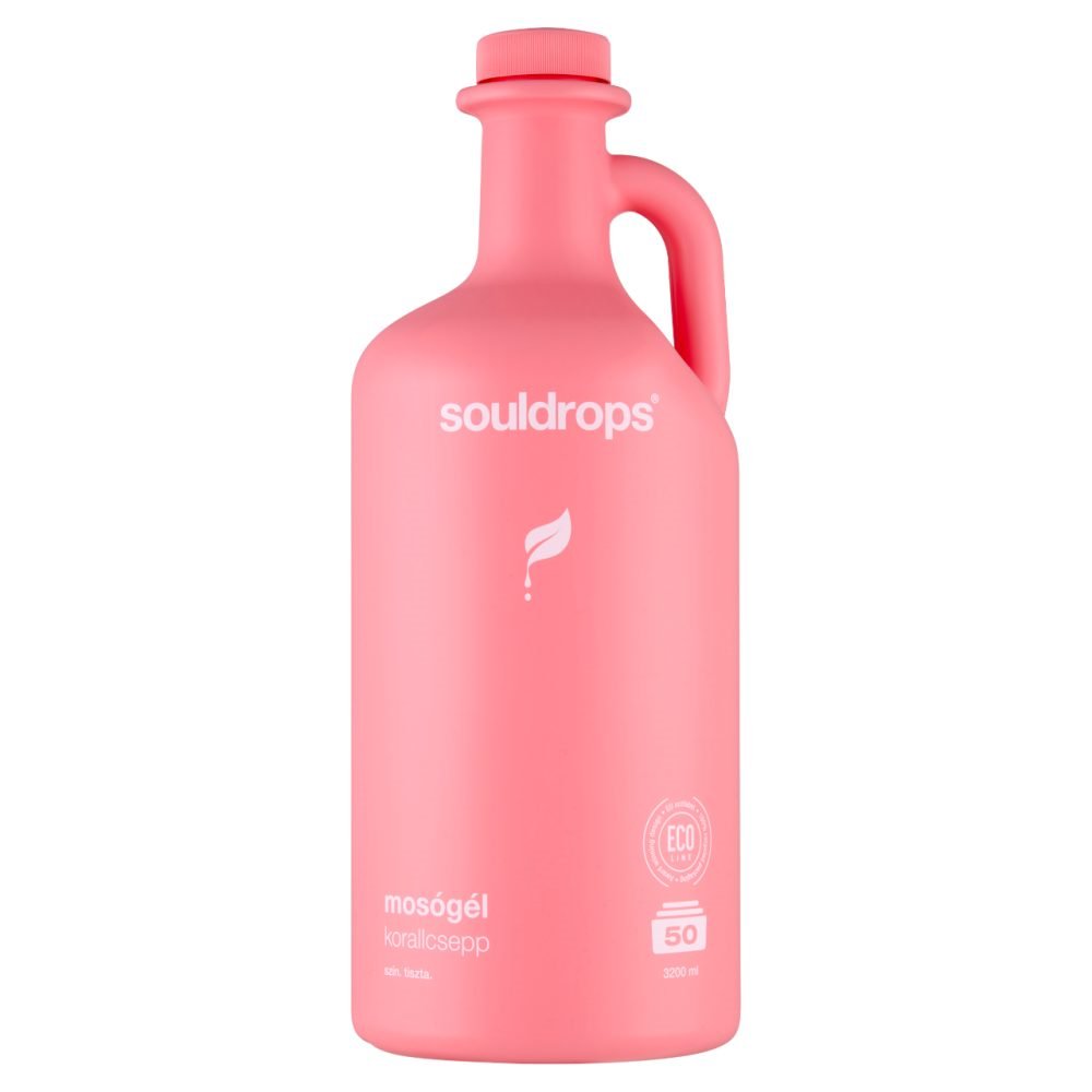 Souldrops prací gél, Coraldrop 3200 ml - 90081