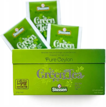 Stassen green tea filter 25x2g 50 g