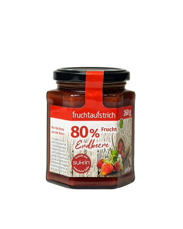 Sukrin jahodový džem 260 g - 95230
