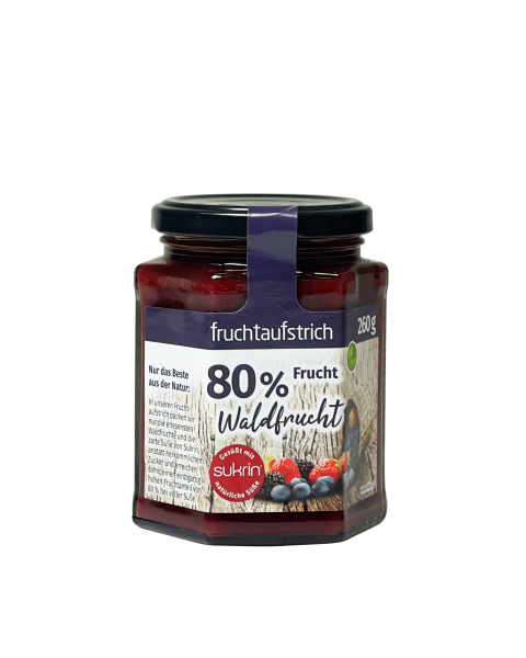 Sukrin džem z lesného ovocia 260 g - 95232