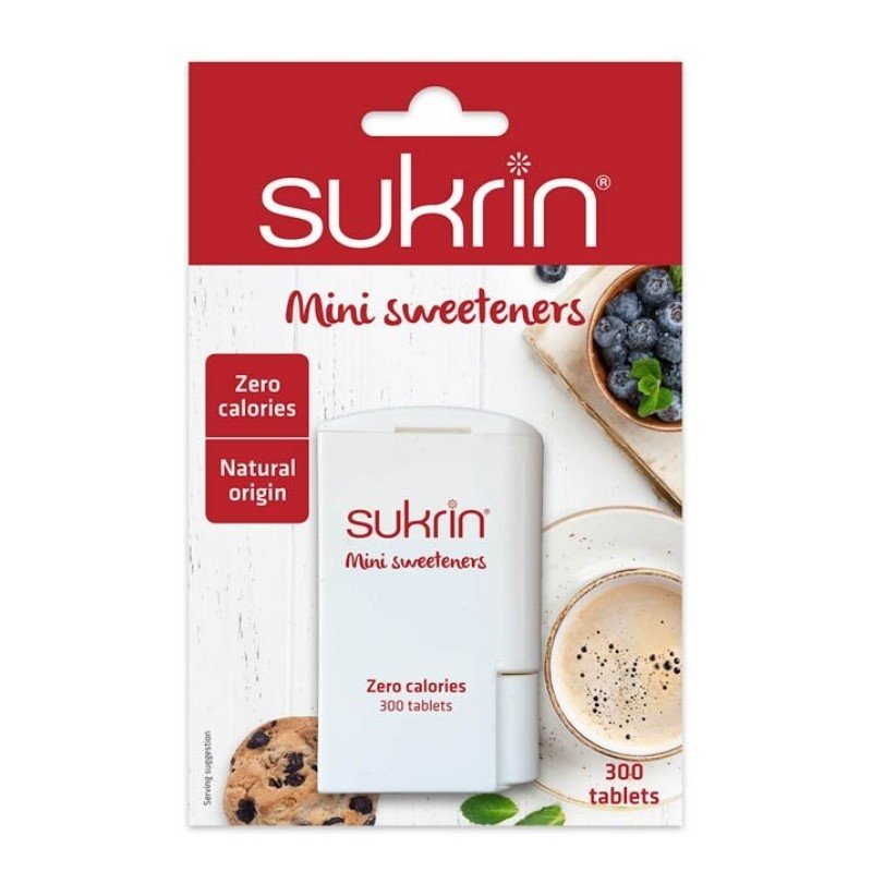 Sukrin mini sladidlo sladidlo 300 tabliet 18 g - 86189
