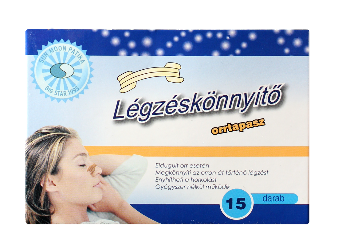 Sun Moon náplasť na uvoľnenie dychu 15 kusov - 97632