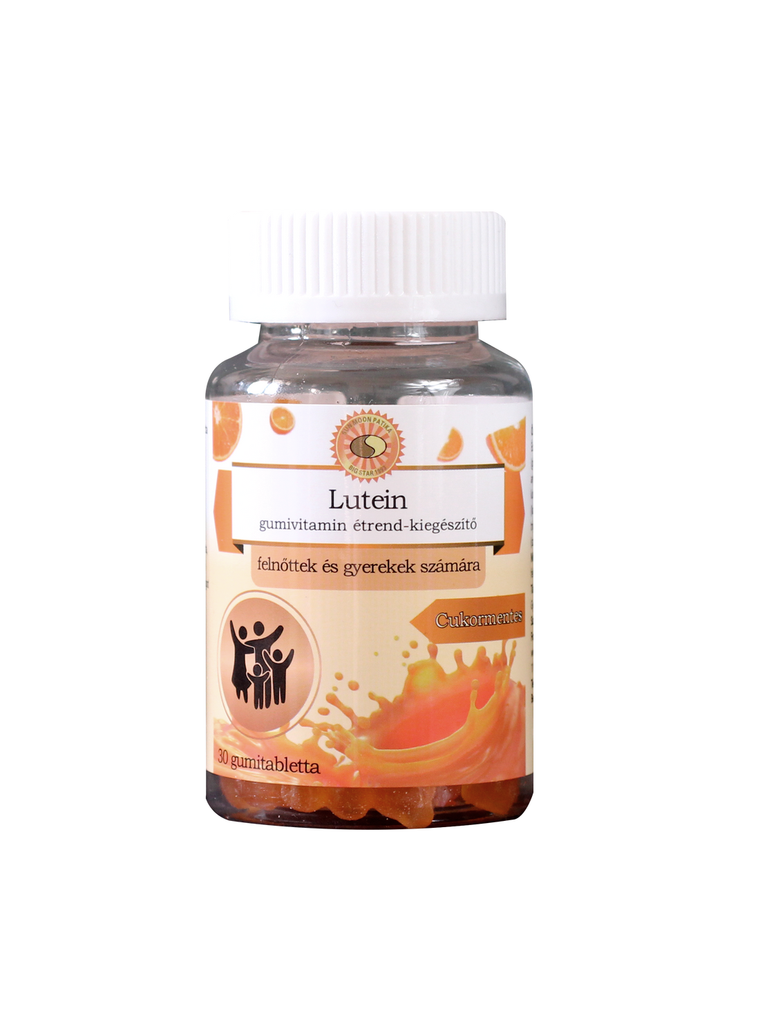 Sun Moon luteín výživový doplnok gumový vitamín 30 ks - 97624