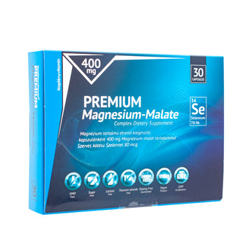 Sunshine vitamín prémiový magnézium malát 400 mg organicky viazaný selén 80mcg 30 kapsúl