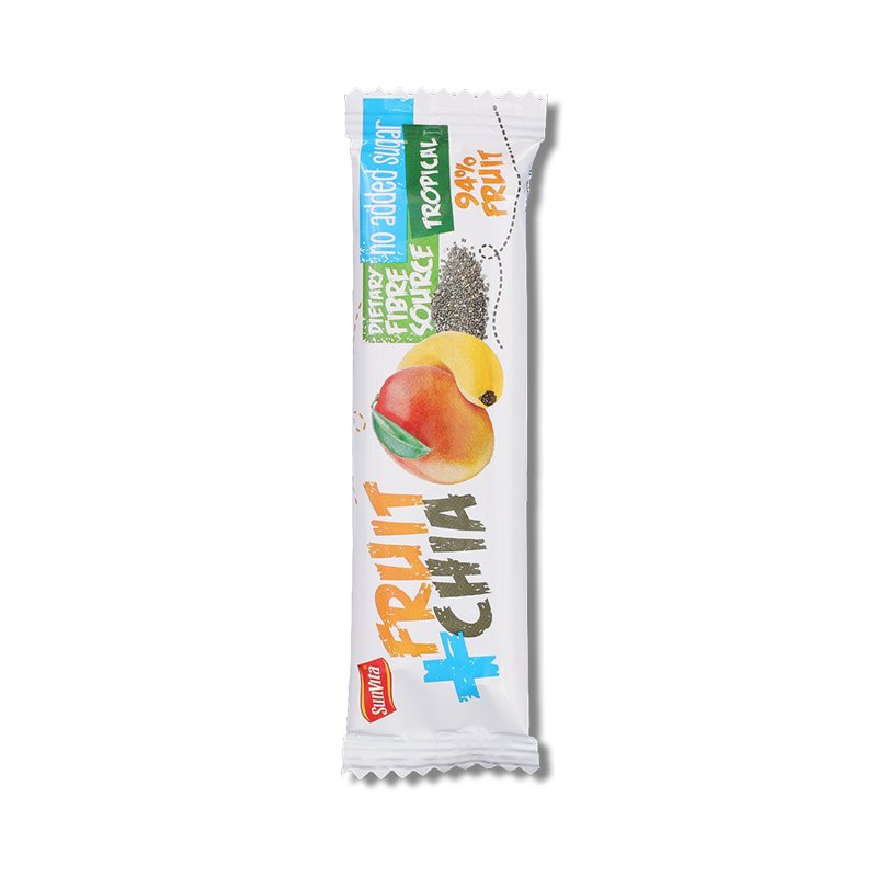 Sunvita ovocná tyčinka tropické chia semienka 30 g - 54305