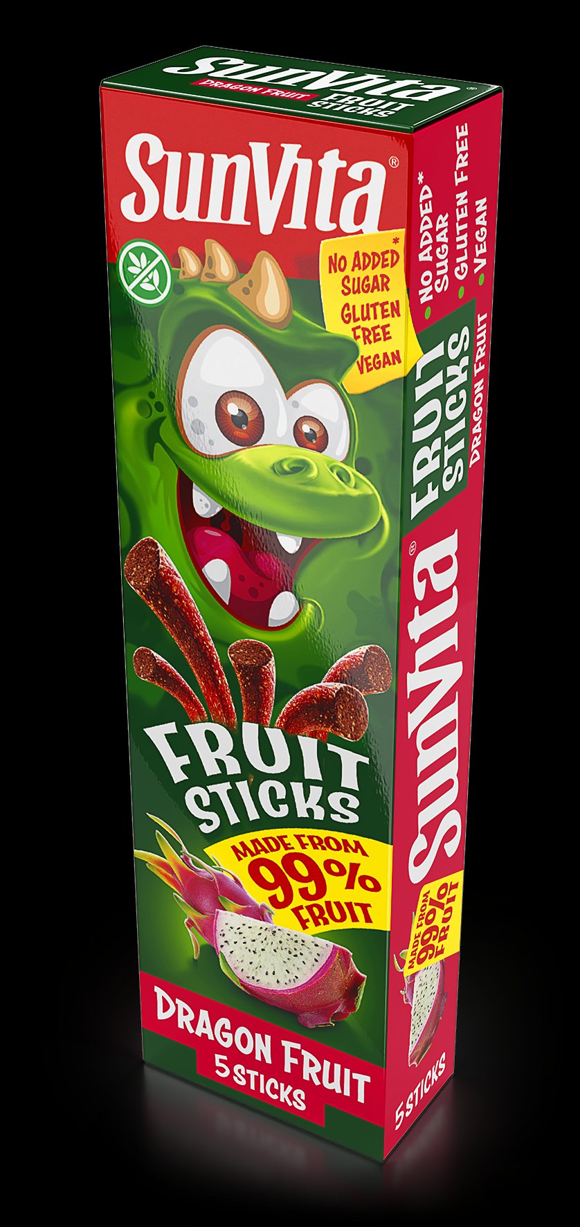 Sunvita ovocné tyčinky dračie ovocie 5 ks 100 g - 84718
