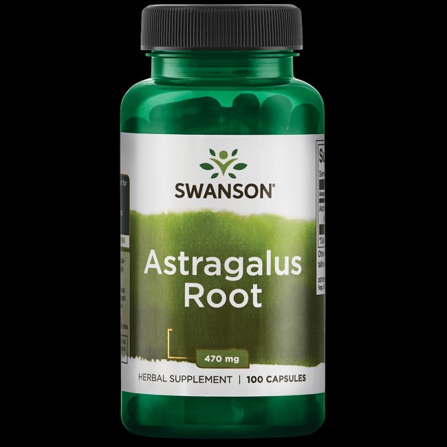 Swanson Astragalus Root (Kozinec) kapsule 470 mg 100 kapsúl - 84875
