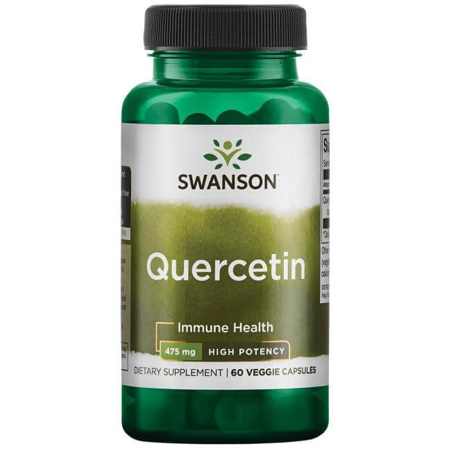Swanson kvercetín 475 mg, 60 kapsúl- 94253