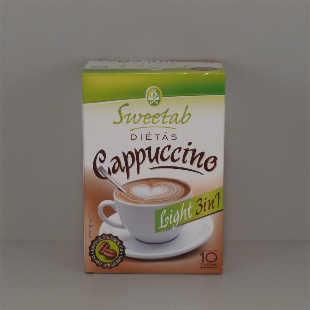 Sweetab diétne cappuccino 3v1 10ks 100 g - 41779