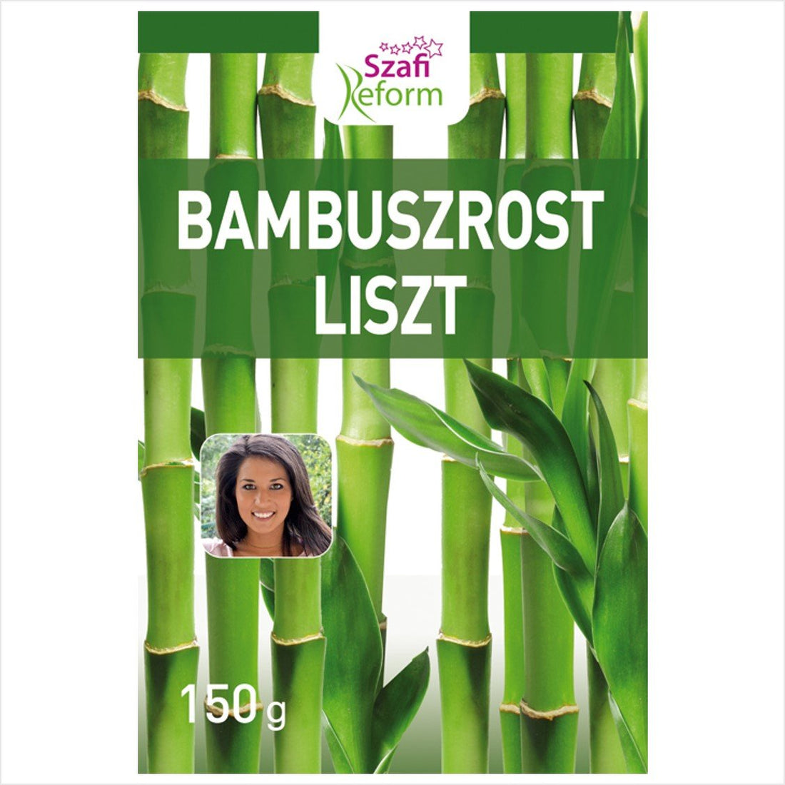 Szafi Reform celozrnná bambusová vláknitá múka 150 g - 48512