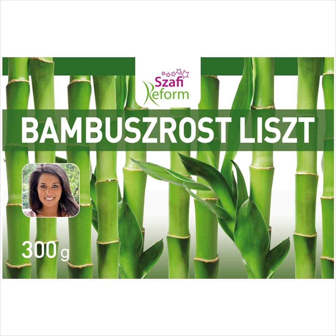 Szafi Reform celozrnná múka z bambusového vlákna 300 g - 48513