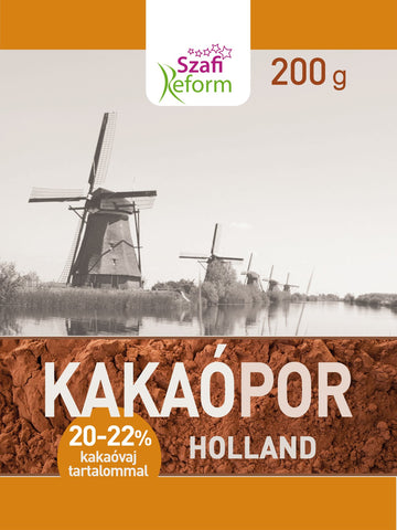 Szafi Reform holandský kakaový prášok (20-22% obsah kakaového masla) 200 g - 45764