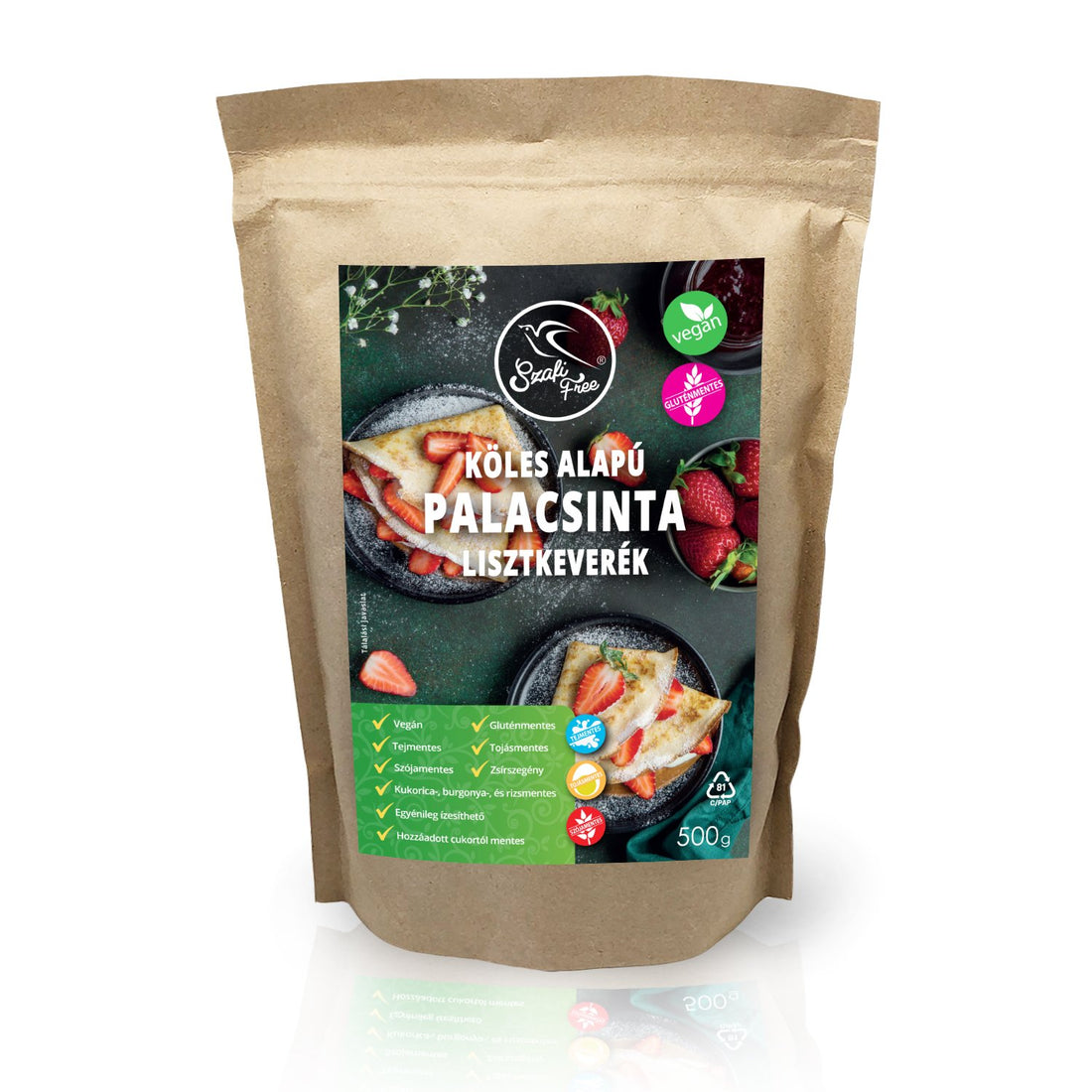 Szafi Free Bezlepková zmes múky na palacinky z prosa 500 g - 90567