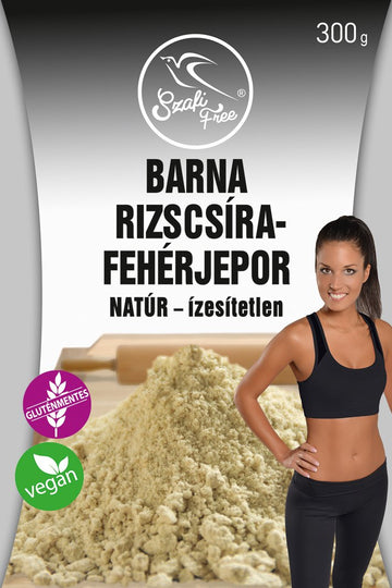 Szafi Free Hnedý ryžový proteínový prášok prírodný bez príchute 300 g - 55950
