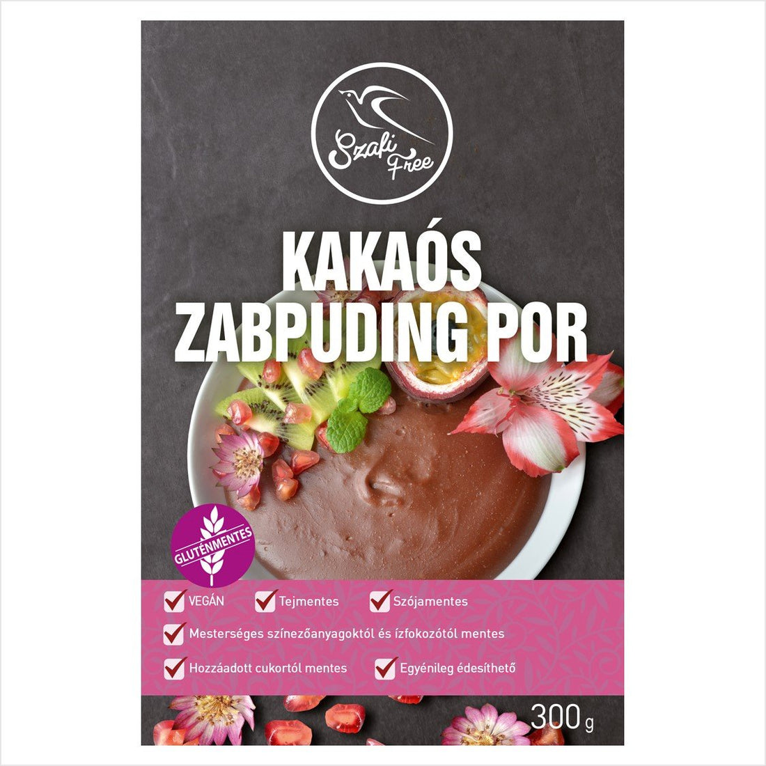 Szafi Free Ovsený puding v prášku s kakaom 300 g - 50688