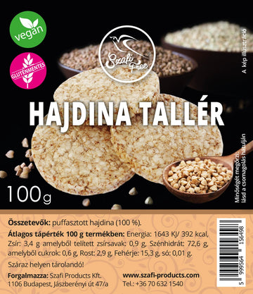 Saffi Free Pohánkové placky 100 g - 85915