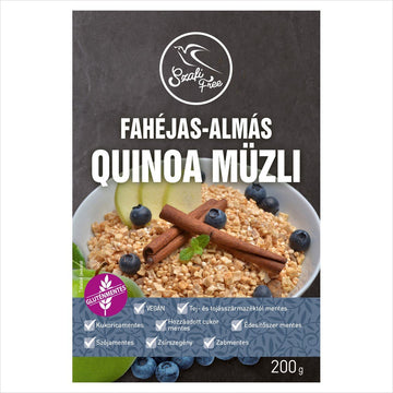 Szafi Free quinoa müsli škorica-jablko 200 g - 51748