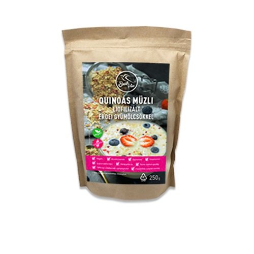 Szafi Free quinoa müsli s lyofilizovaným lesným ovocím (bezlepkové) 250 g - 90936